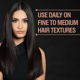 CHI texture on hand showing lightweight dry oil and fast absorption benefit