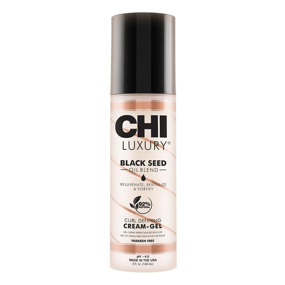 CHI jar front packaging showing label and 5 oz size for recognition and trust