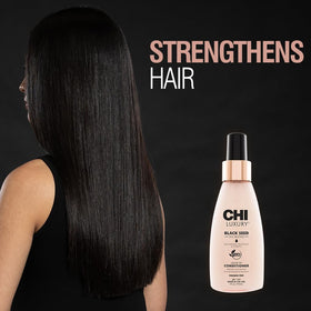 CHI mist texture close-up illustrating fine lightweight spray that prevents weighing hair