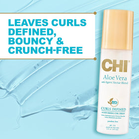 CHI close-up of cream texture illustrating smooth application and lightweight hold benefit