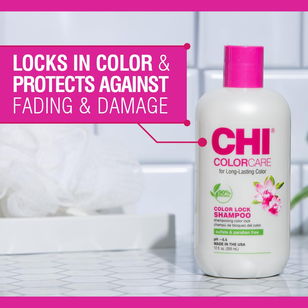 CHI bottle pump close-up highlighting easy dispensing benefit