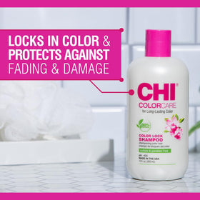 CHI bottle pump close-up highlighting easy dispensing benefit