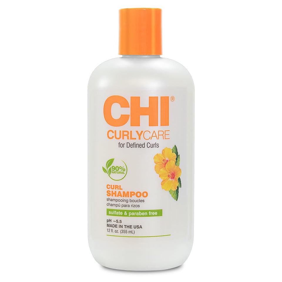 CHI CurlyCare front bottle showing label and hydrating benefits