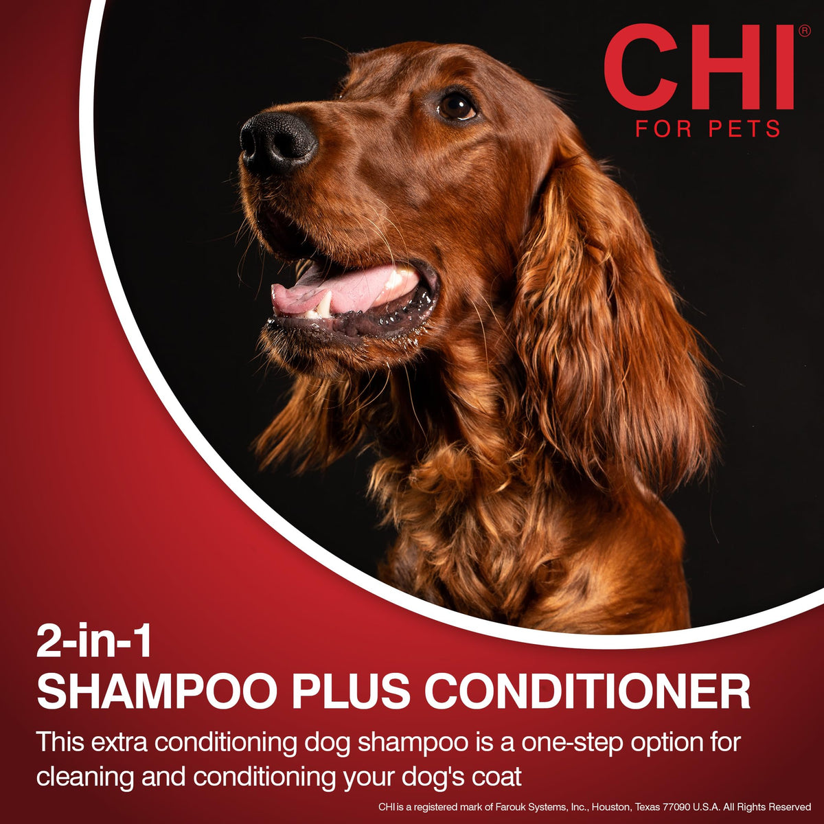 CHI warm lather close-up demonstrating gentle foaming action