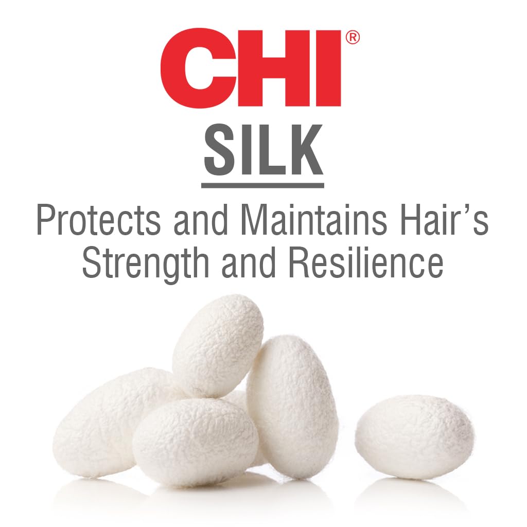 CHI Enviro 54 mist applied to styled hair giving durable hold