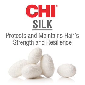 CHI Enviro 54 mist applied to styled hair giving durable hold
