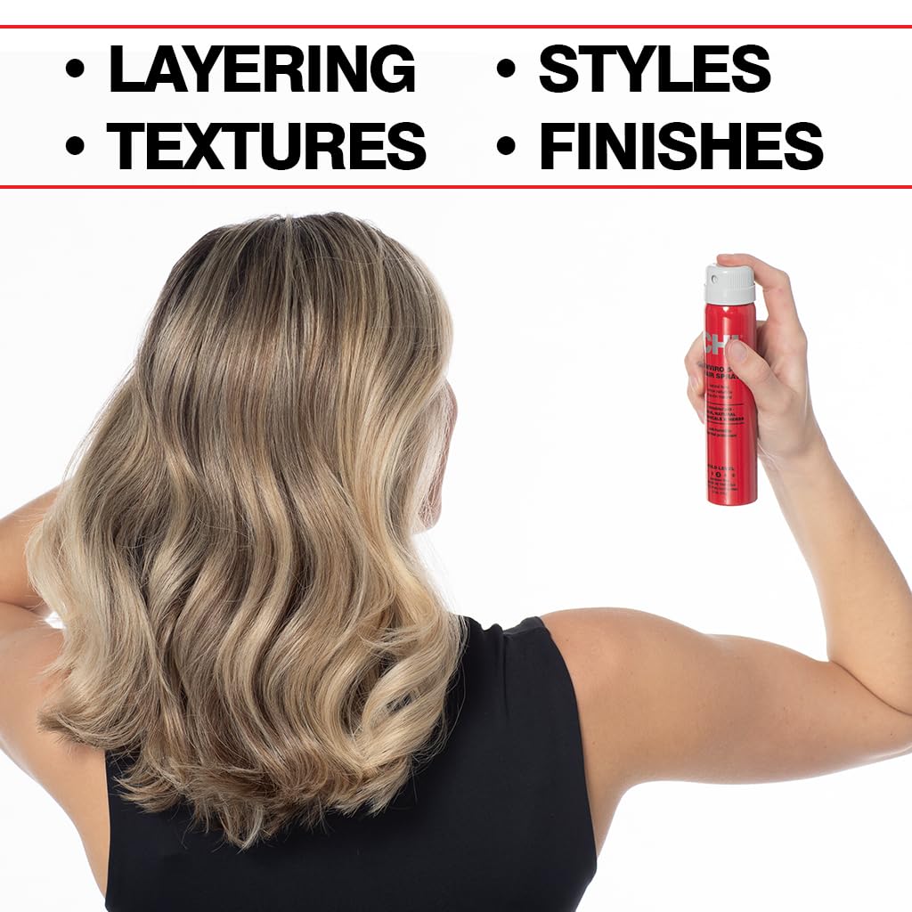 CHI Enviro 54 effect on hair texture and shine for healthier appearance