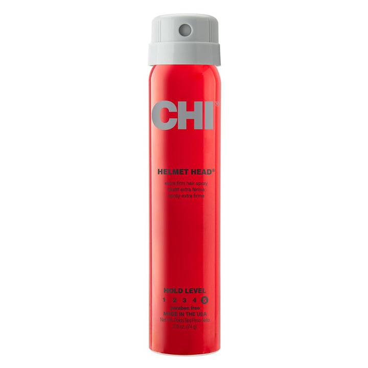 CHI front packaging showing 2.6 oz can and branding for travel-friendly hold