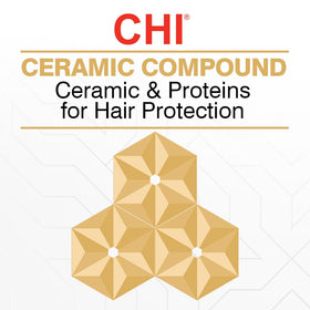 CHI nozzle and fine mist close-up for precise, fast-dry application benefit