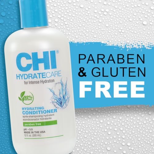 CHI conditioner on bathroom shelf in lifestyle setting for daily use convenience