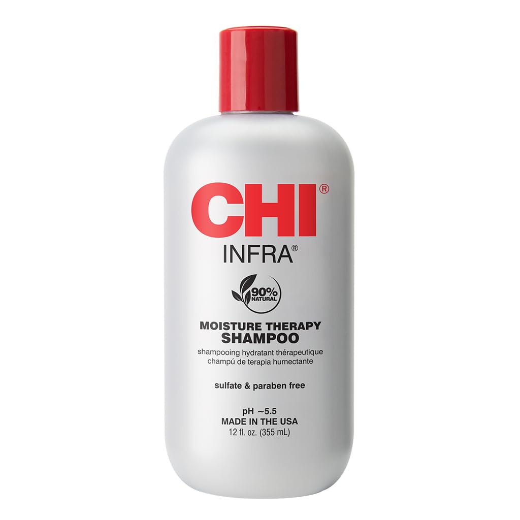 CHI Infra shampoo front label showing brand and hydrating benefit