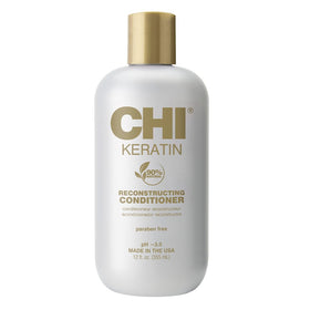CHI bottle front view showing label and 12 oz size for clear identification and trust