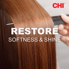 CHI keratin mist being applied to damp hair for improved manageability