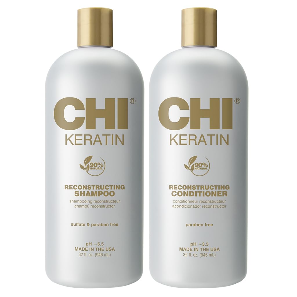 CHI duo front packaging showing bottles and label benefits