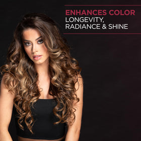CHI conditioner paired with Rosehip shampoo demonstrating routine benefits