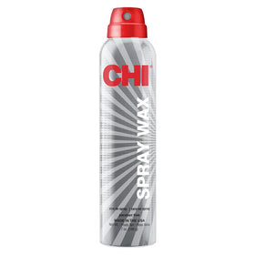 CHI spray wax front can displaying product branding and size benefit