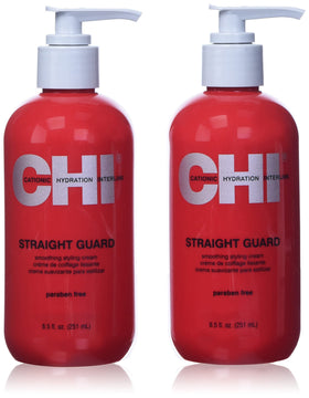 CHI Straight Guard front packaging showing product and size with clear benefits