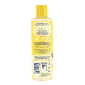 Childs Farm label close-up highlighting natural ingredients and safety benefits