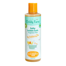 Childs Farm front bottle showing label and gentle formula benefits