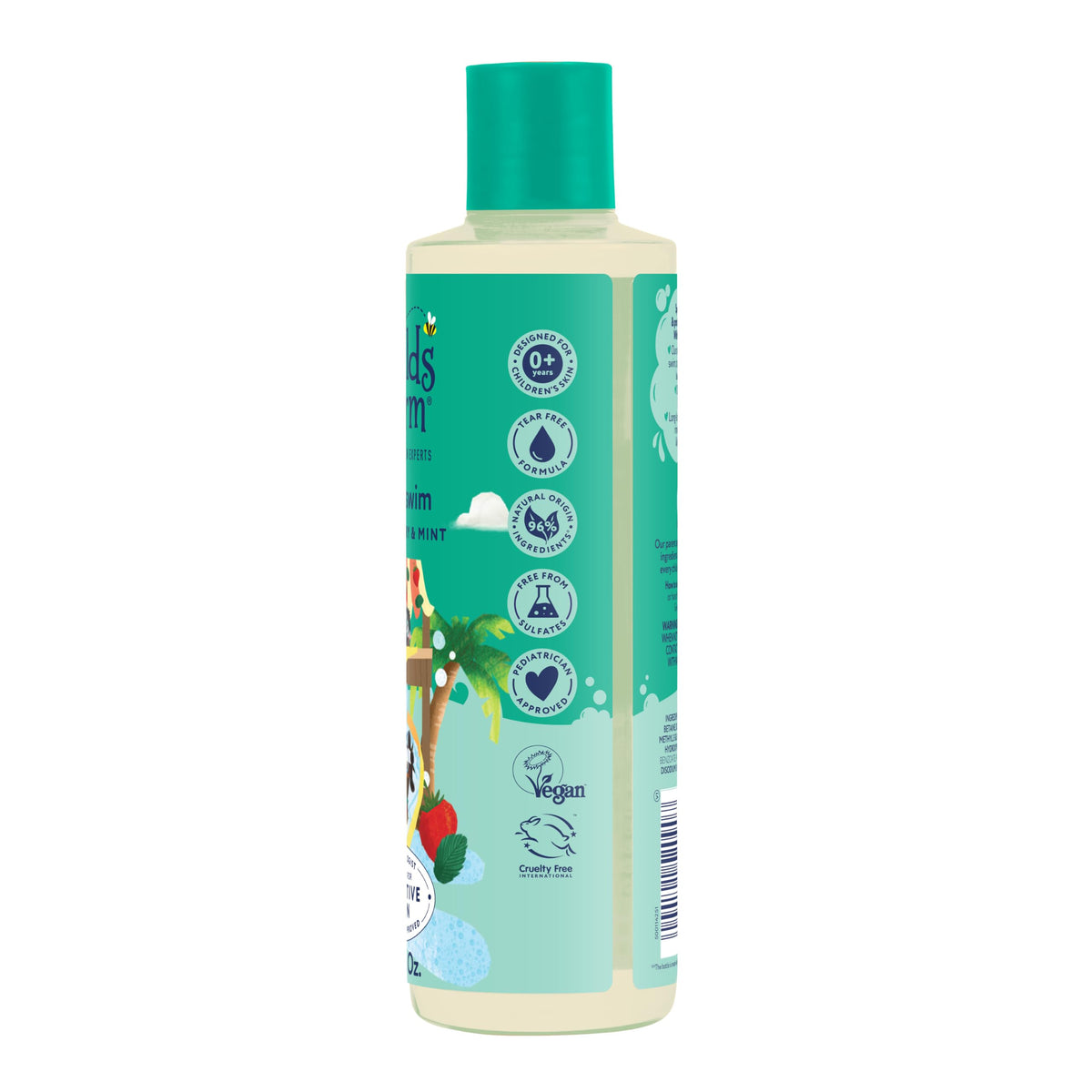 Childs Farm foam texture illustrating gentle lather and soft cleansing