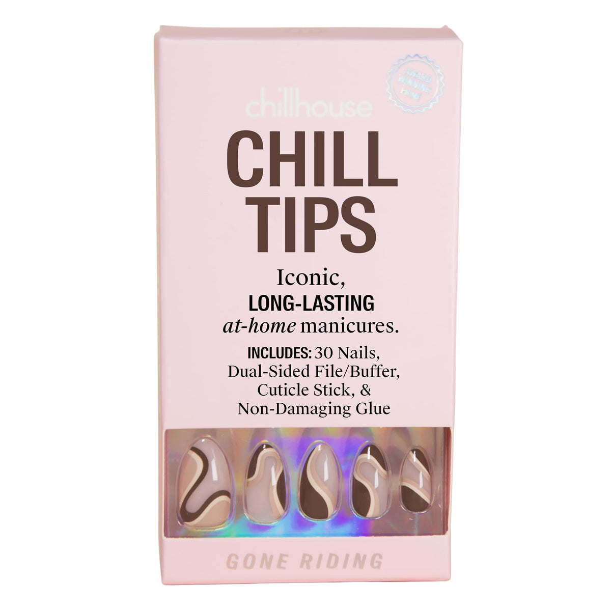 Chillhouse front packaging showing kit contents and benefits