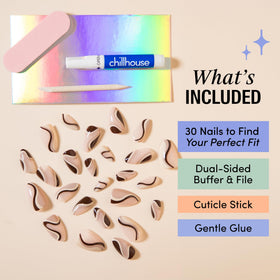 Chillhouse detailed view of Gone Riding wave pattern for visual continuity