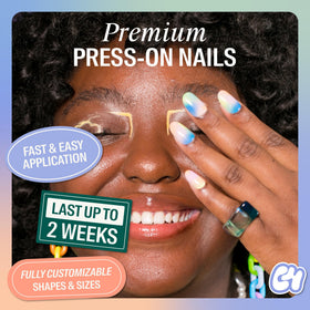 Chillhouse arranged 30 nail tips displaying sizes for a custom fit