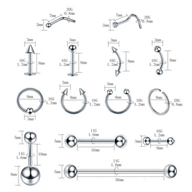 ChiMunllin close-up of 316L surgical steel jewelry polished finish for reduced irritation