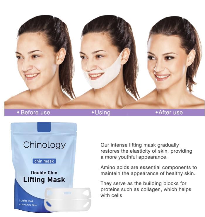 Chinology mask texture close-up highlighting moisturizing formula