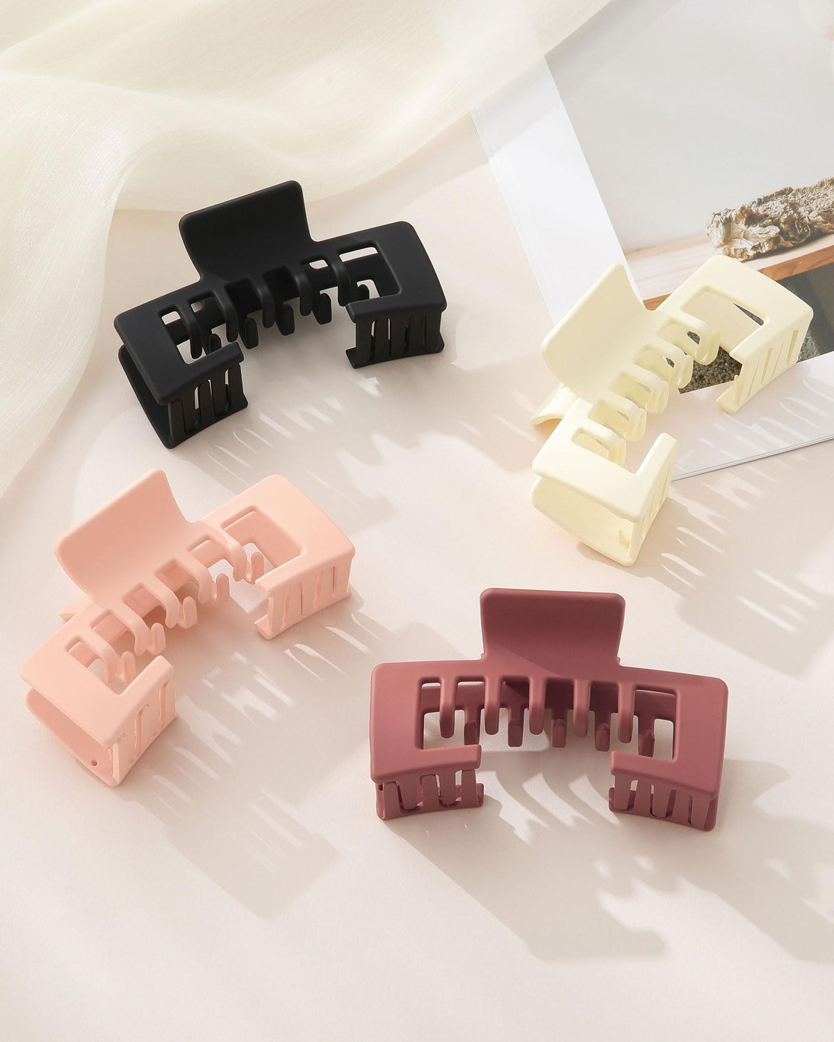 CHLINS four-piece set packaging with mixed colors and leopard print