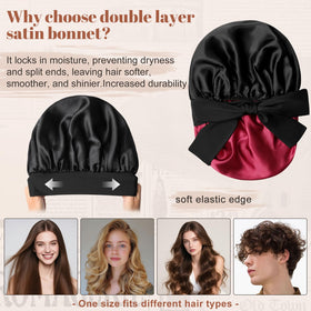 CHLINS double-layer satin fabric texture close-up for extra protection