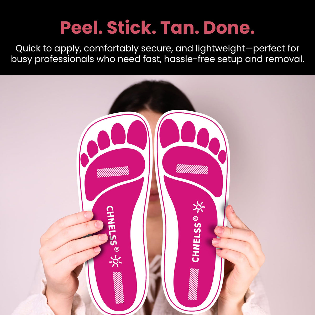 CHNELSS pads in salon setting showing professional, clean use