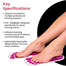 CHNELSS pads displayed in open box for salon convenience