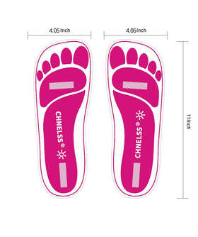 CHNELSS single pad close-up displays soft cushioning and fit