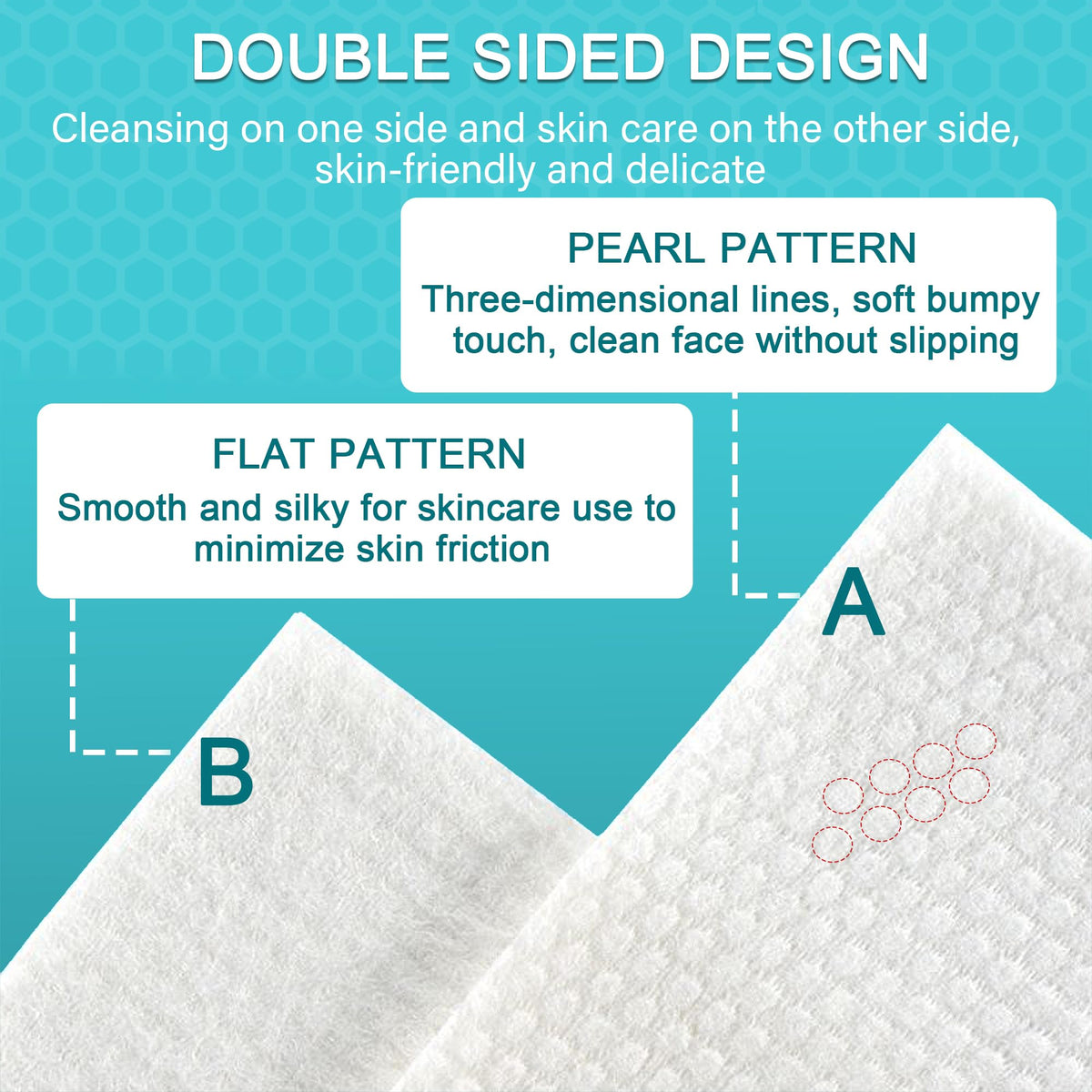 CHNLML being used to remove makeup gently and quickly