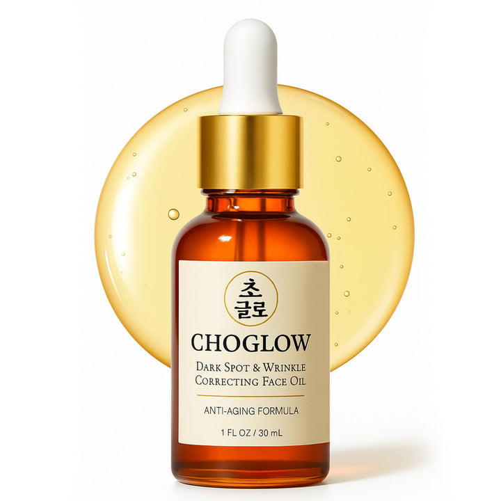 Choglow front packaging bottle showing product branding and clarity benefits