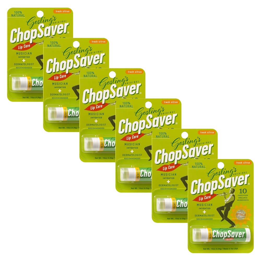 ChopSaver Gosling's front packaging showing stick tube and label, premium hydration