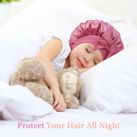 choshion close-up satin texture highlighting smooth surface to reduce frizz
