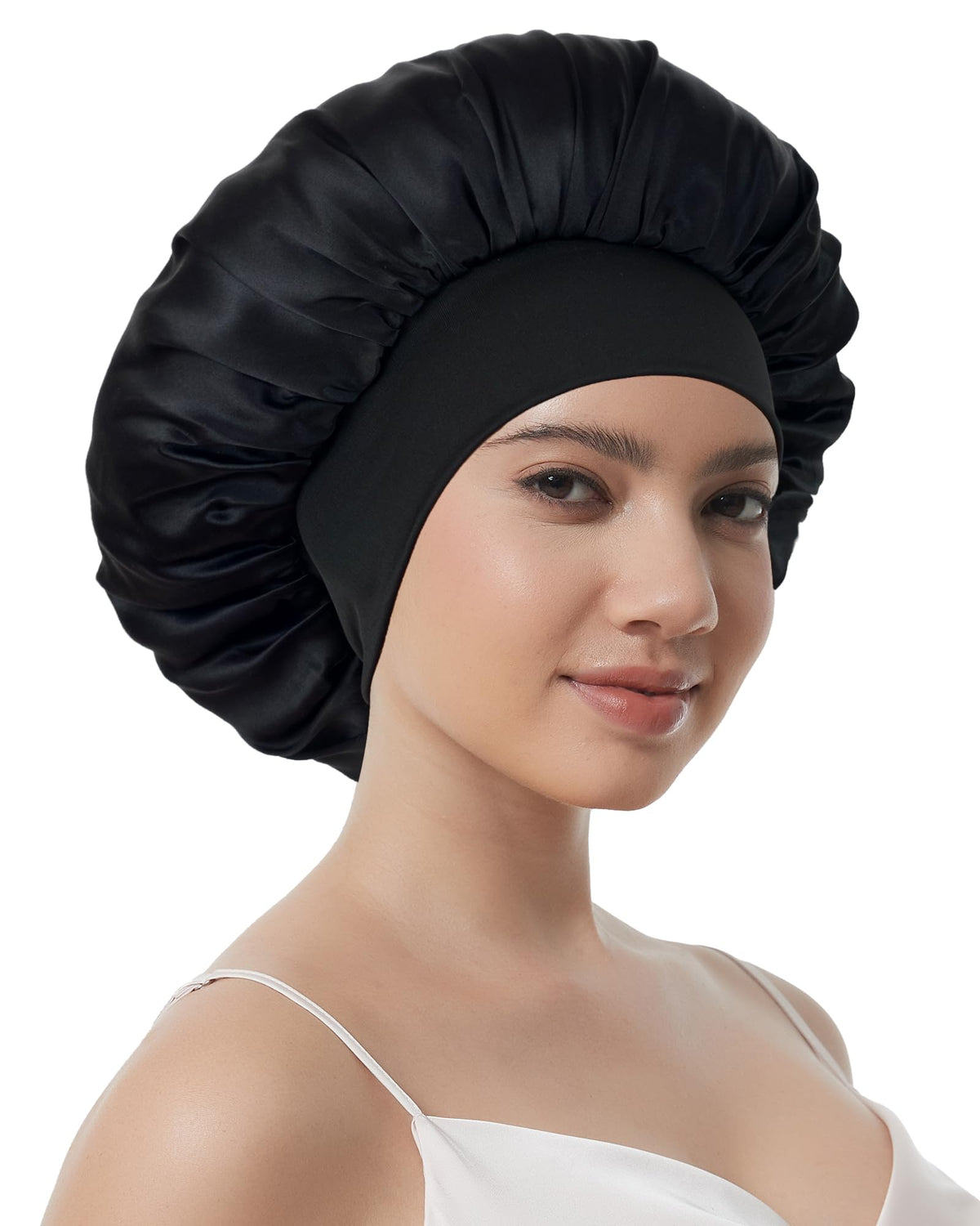 choshion bonnet front packaging showing elegant box and silk product benefit protection