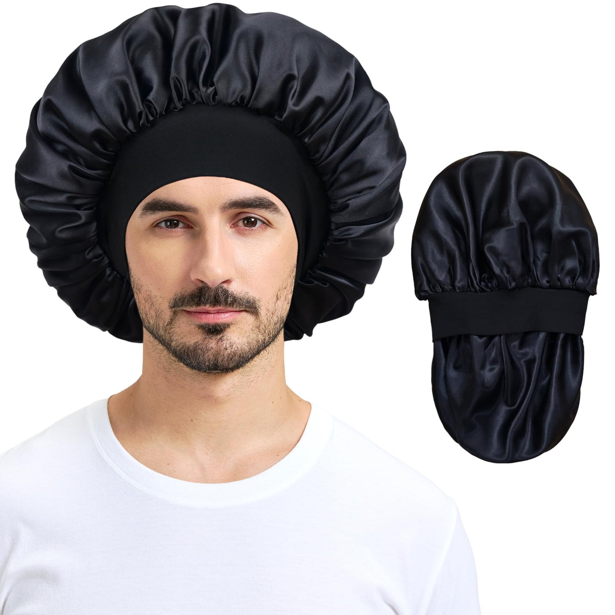 choshion front view reversible bonnet shows two color options and comfortable fit