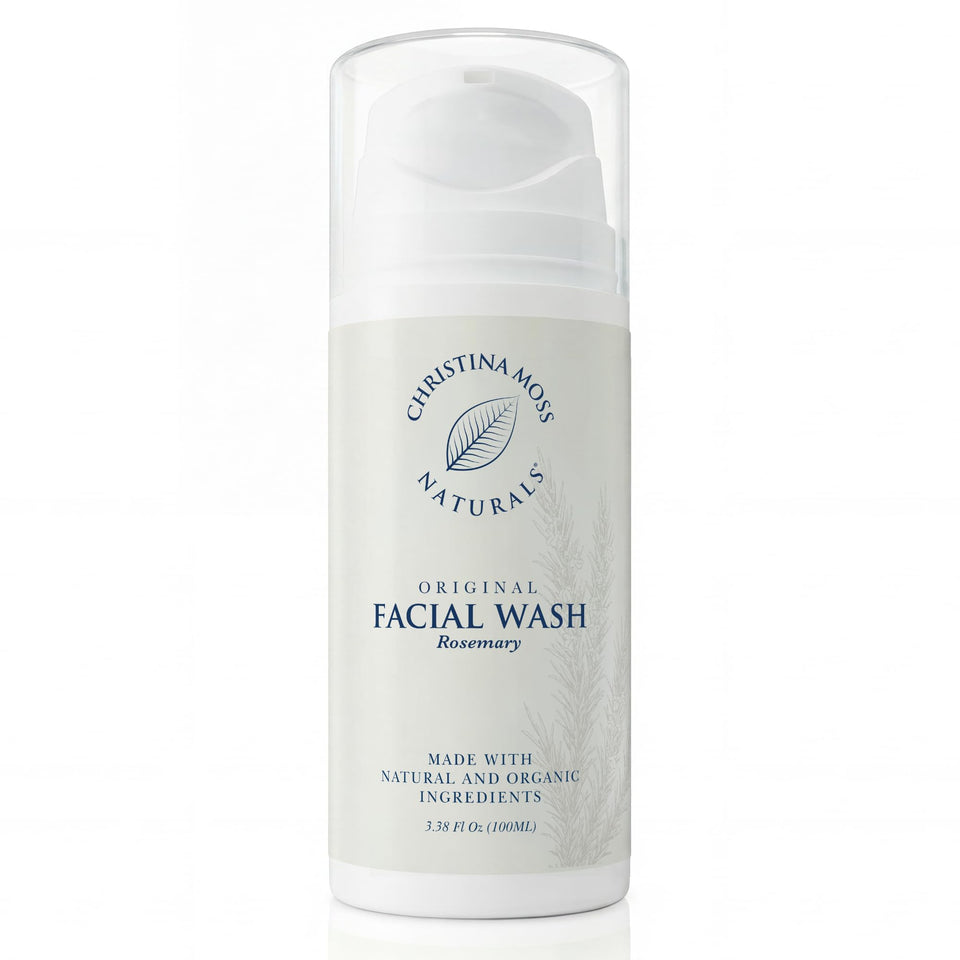 Christina Moss Naturals front packaging showing clean design and benefits