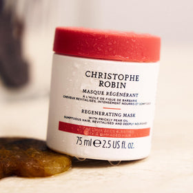 Christophe Robin before and after ends revealing reduced split-end appearance