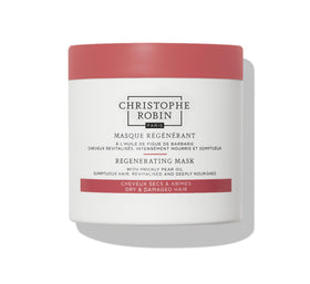Christophe Robin front jar view shows product and elegant packaging benefit clarity
