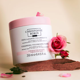 Christophe Robin size comparison 8.4 fl oz showing product scale and travel convenience