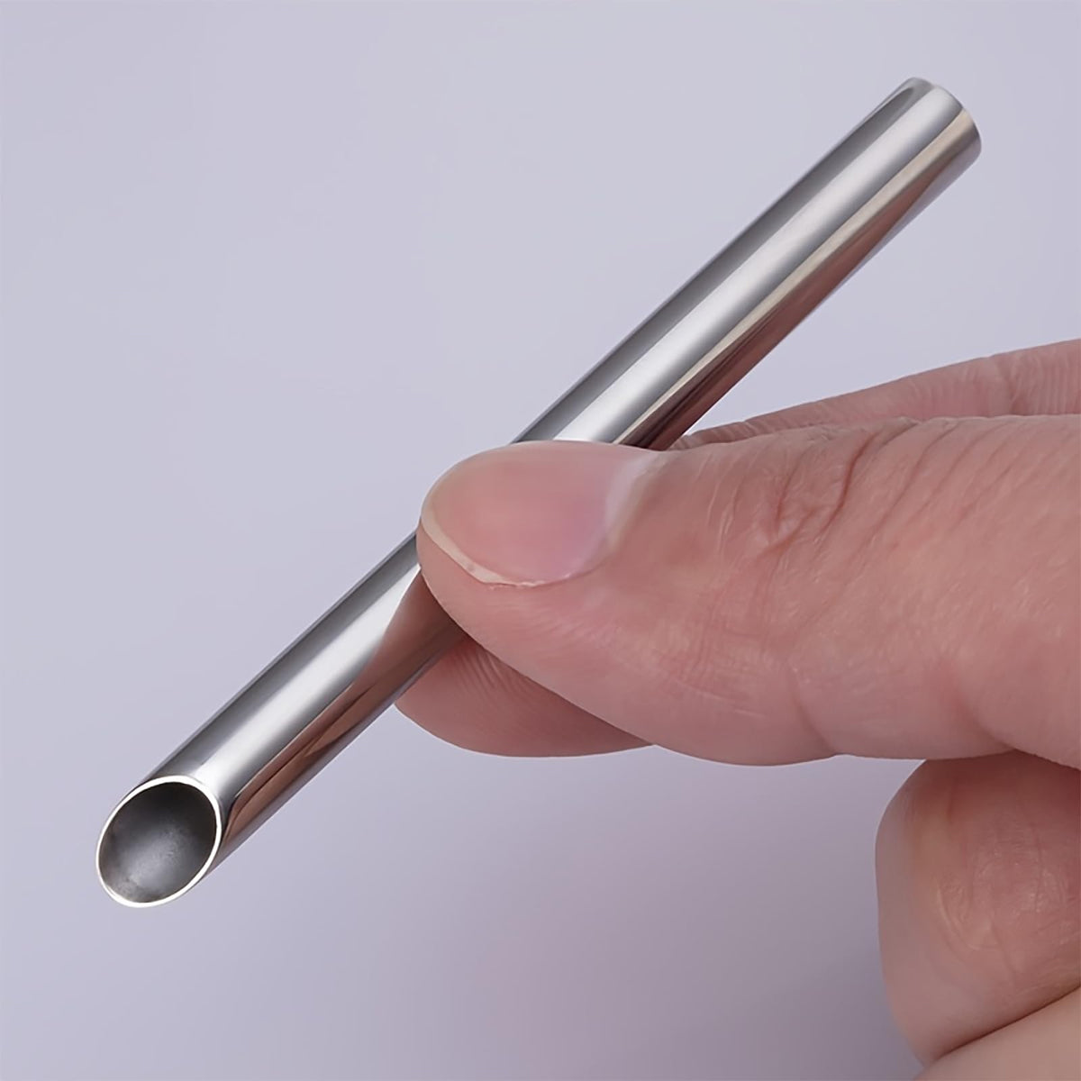 CHUANCI tube next to ruler showing 70mm length for scale and control