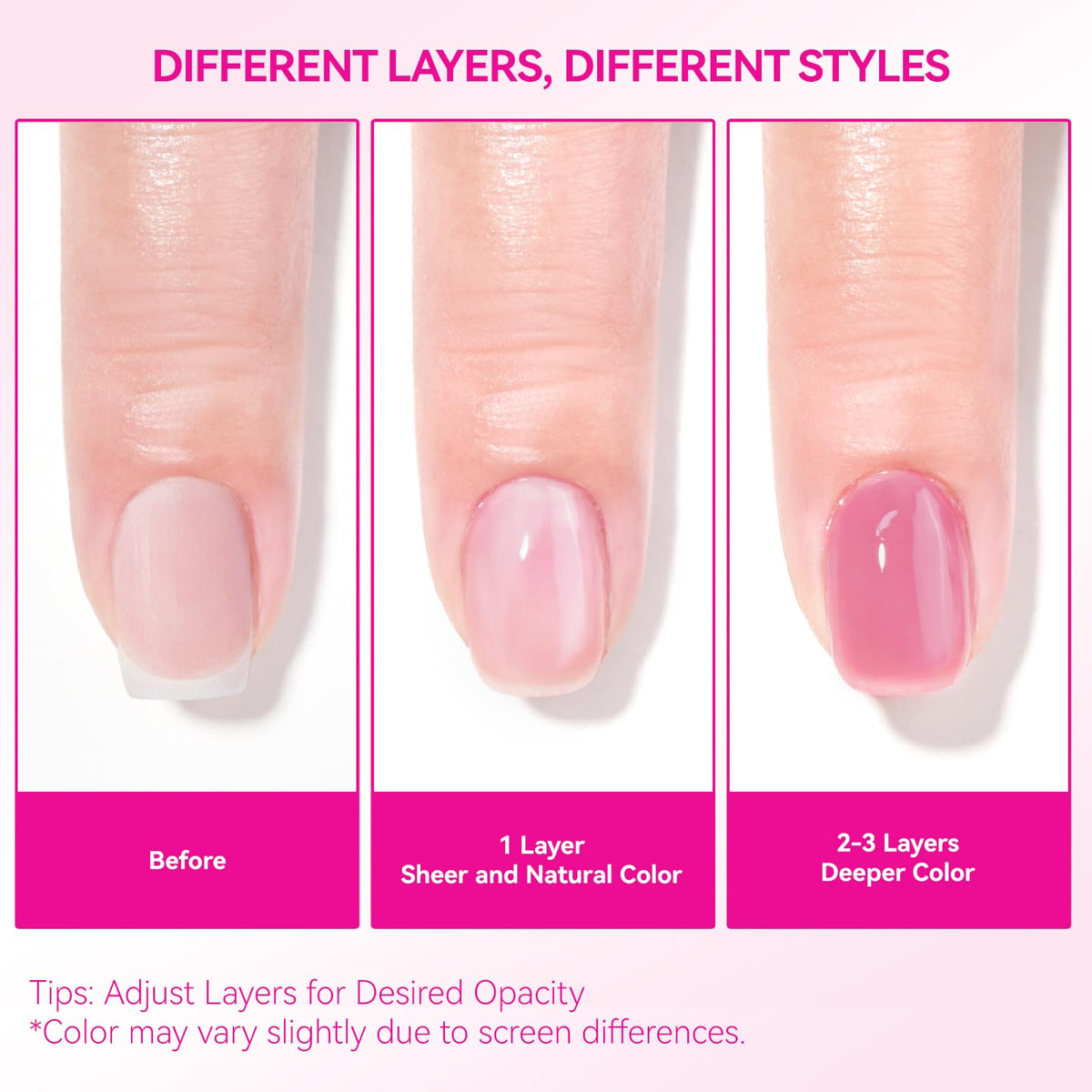 CHUCHU polish in use at manicure station showing quick-dry results and salon look