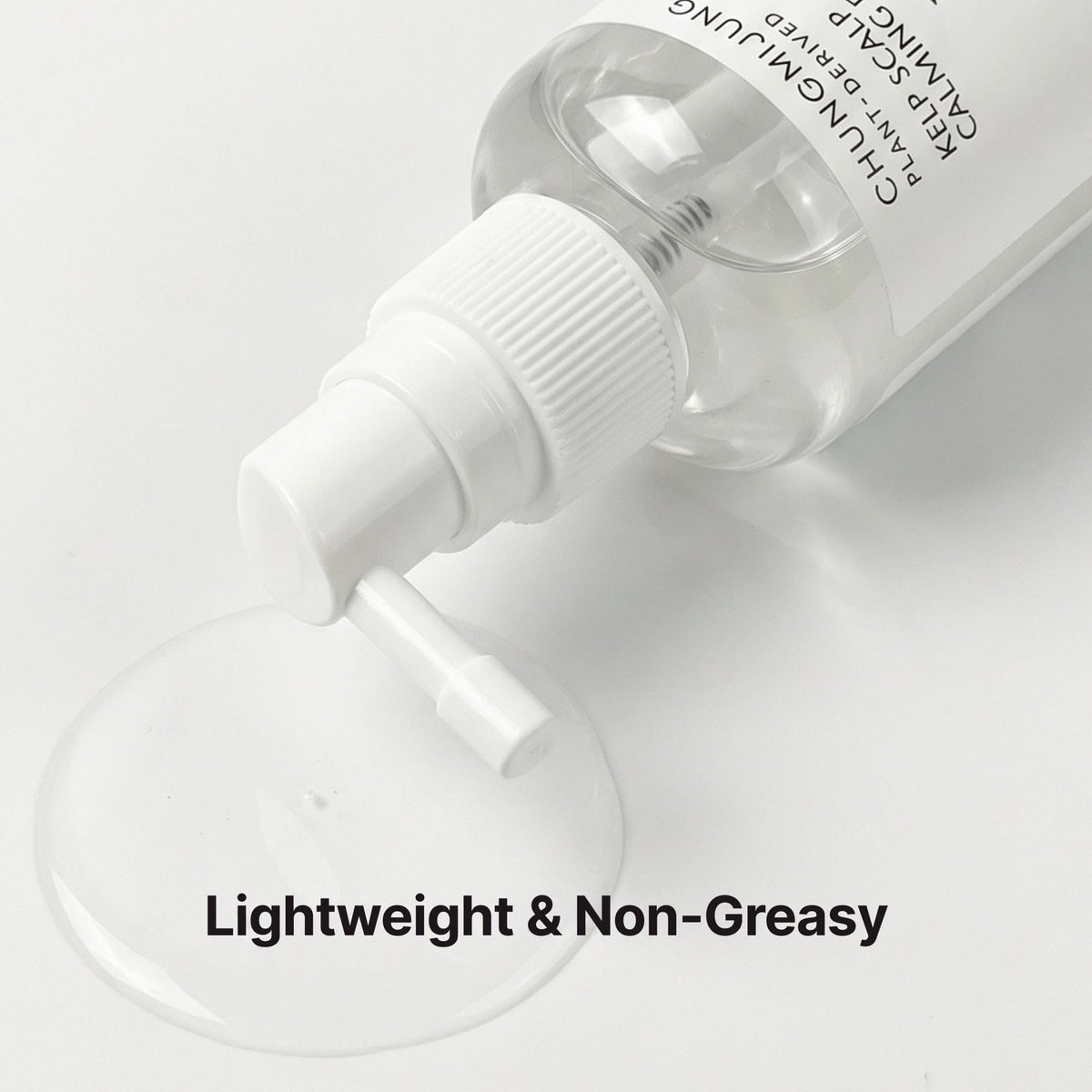 CHUNGMIJUNG 80ml bottle in hand showing compact travel-friendly size