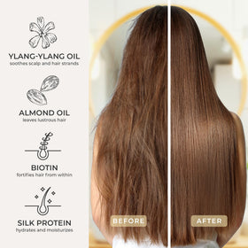 CIBU conditioner cream close-up showing rich texture and detangling, smoothing benefit