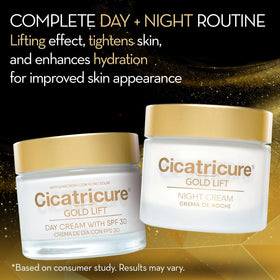 Cicatricure night cream jar close-up showing peptide-rich formula for overnight support