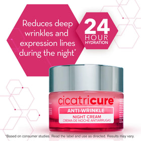 Cicatricure close-up of creamy texture illustrating smooth application benefit